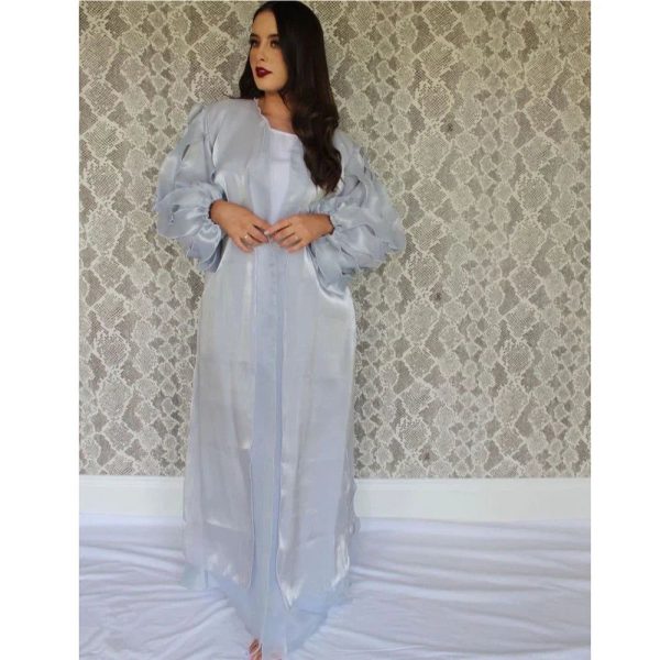 kimono abaya à manches stylées