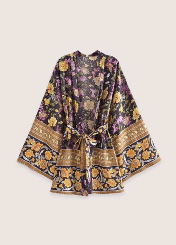 kimono court boheme jardin nocturne