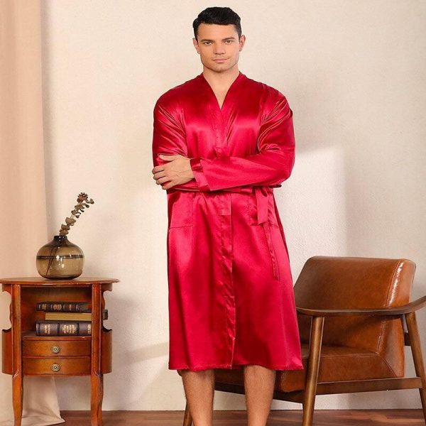 kimono homme rouge
