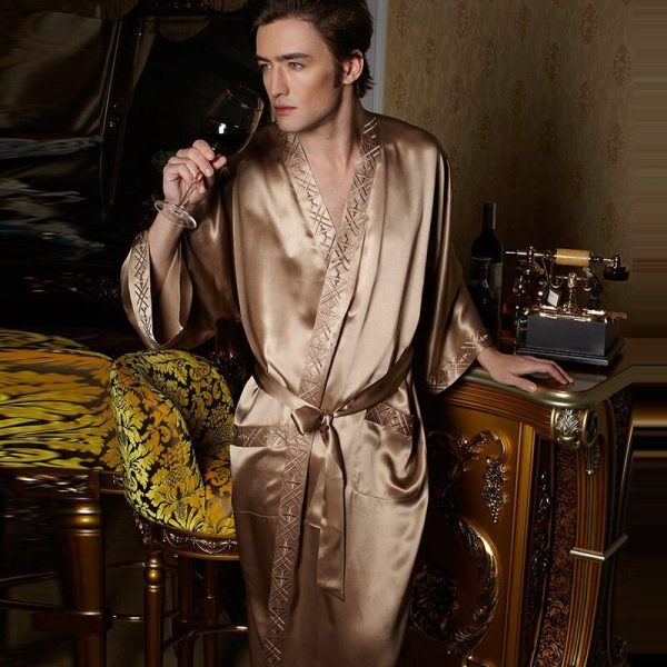 kimono homme soie
