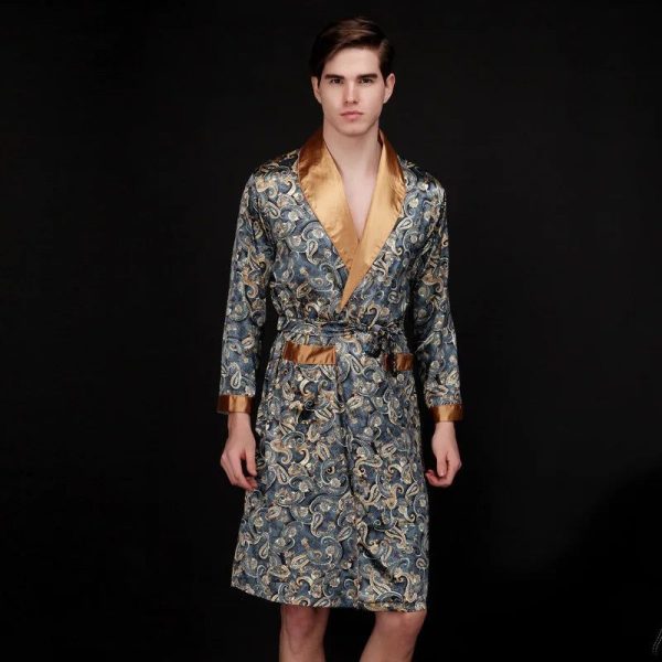 kimono homme soyeux