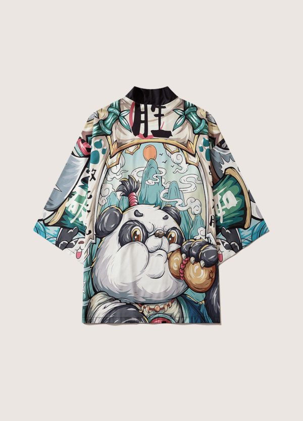 kimono japonais artiste panda