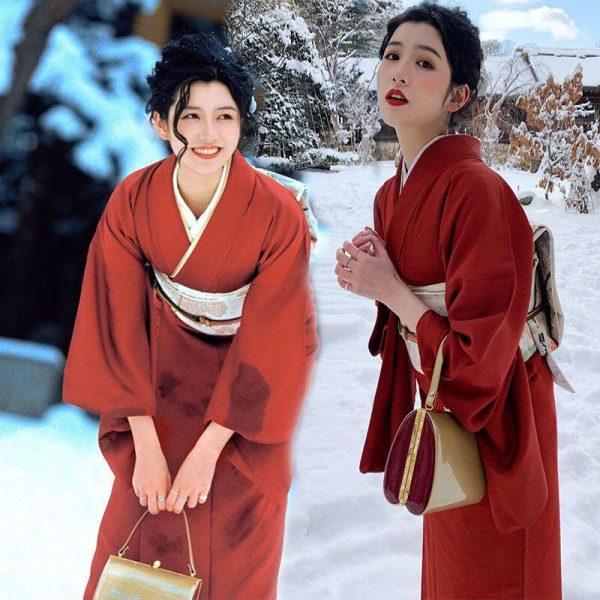 kimono rouge Japon