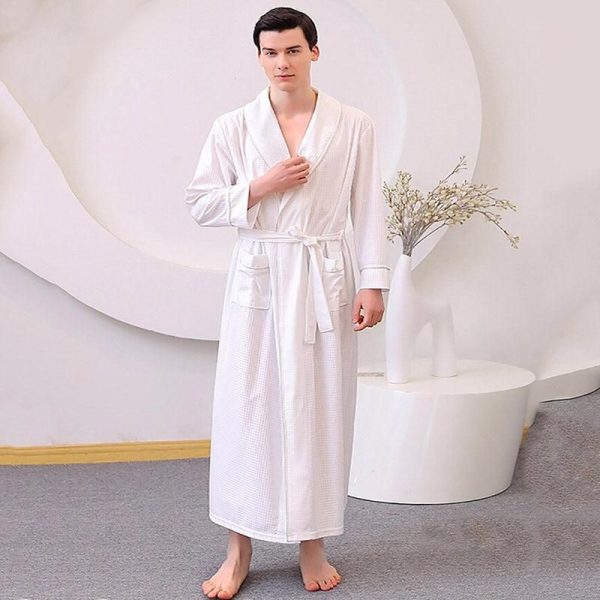 peignoir fin homme