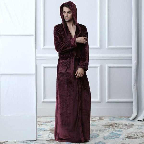 peignoir homme hiver chaud