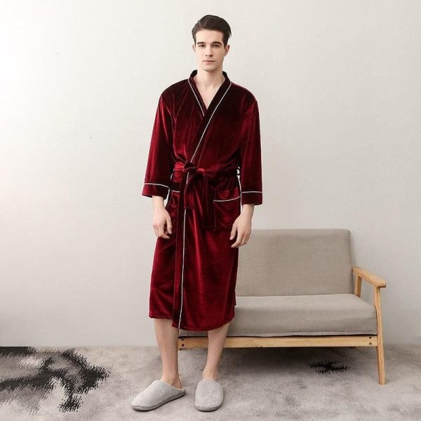 peignoir homme sexy