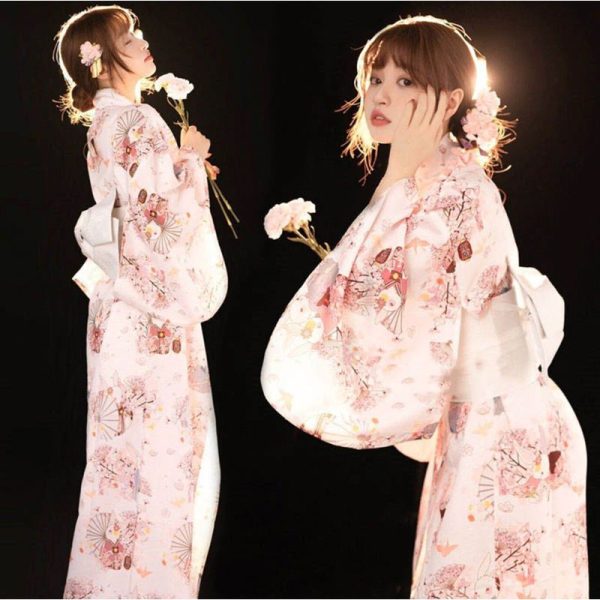 peignoir kimono japonais femme