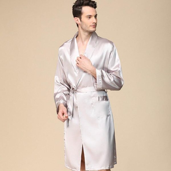 robe de chambre homme blanc