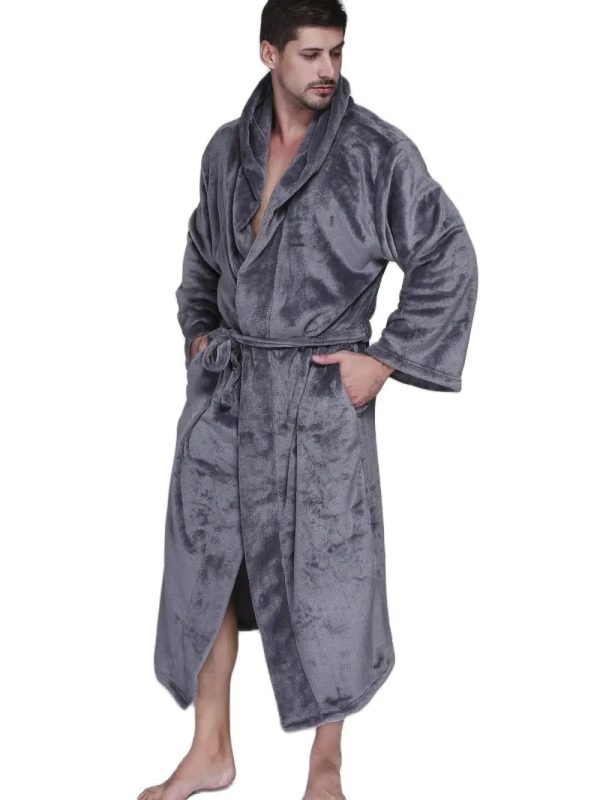 robe de chambre homme velours