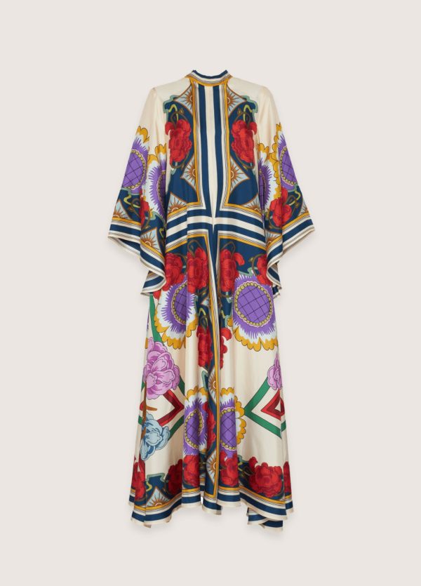 robe kimono réversible baroque