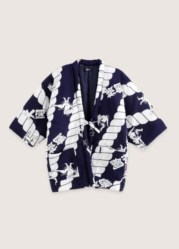 veste kimono bleu | sumō