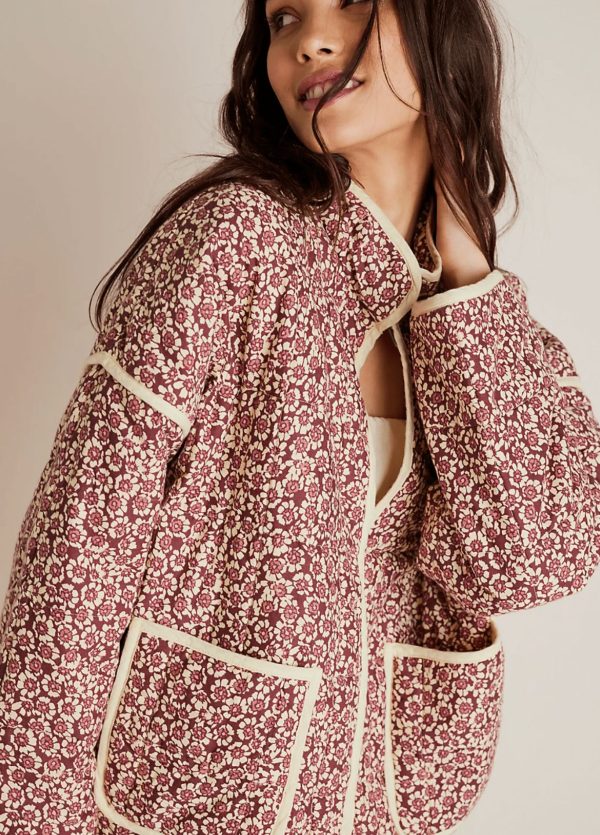 veste kimono rose Hana